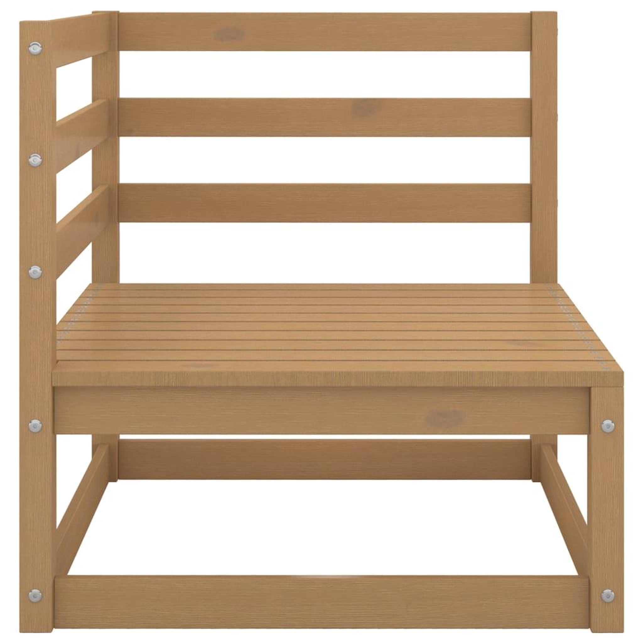 Voir la diapositive 5 : VIDAXL Salon de jardin 11 pcs bois de pin massif