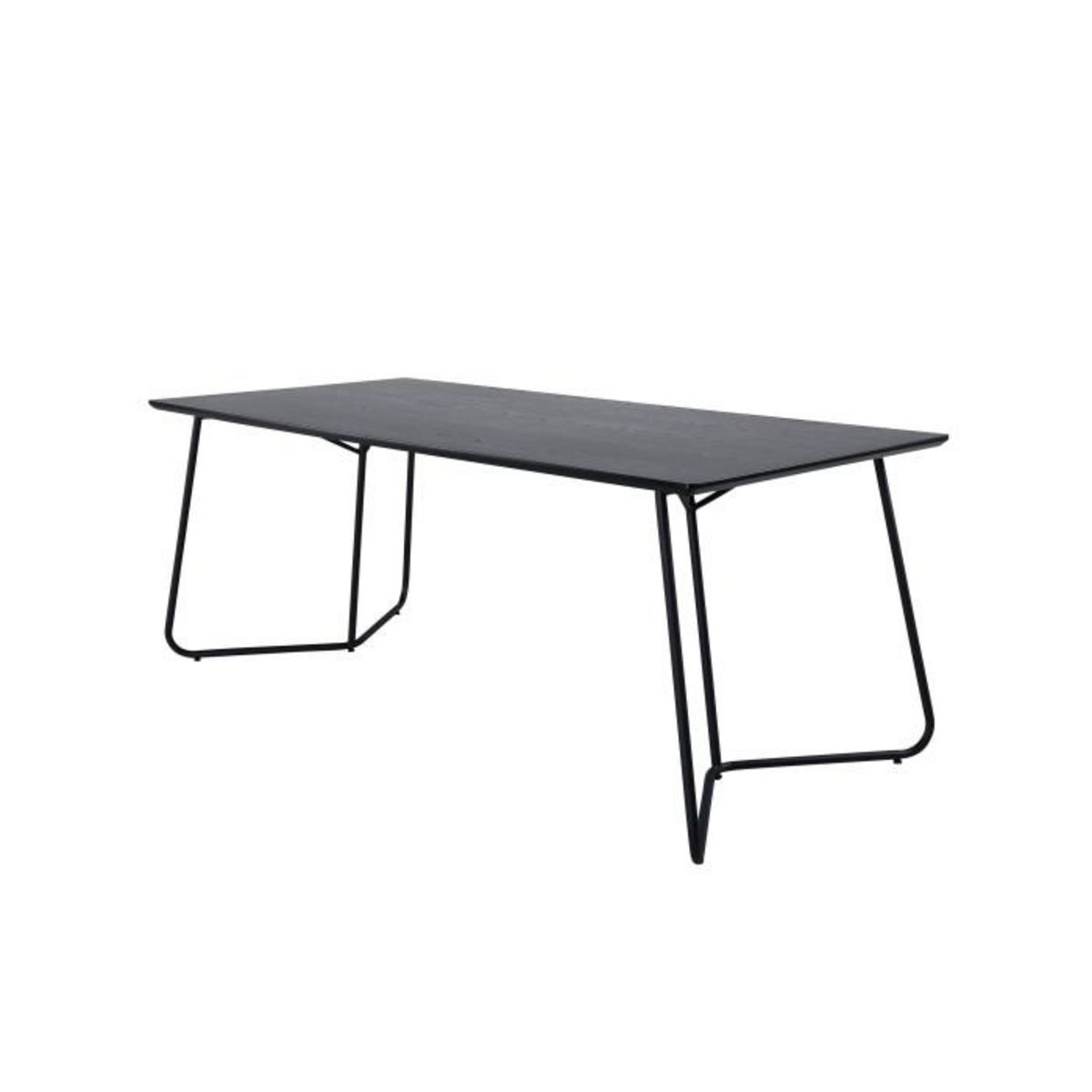 Paris Prix Table à Manger Design  Petra  190cm Noir