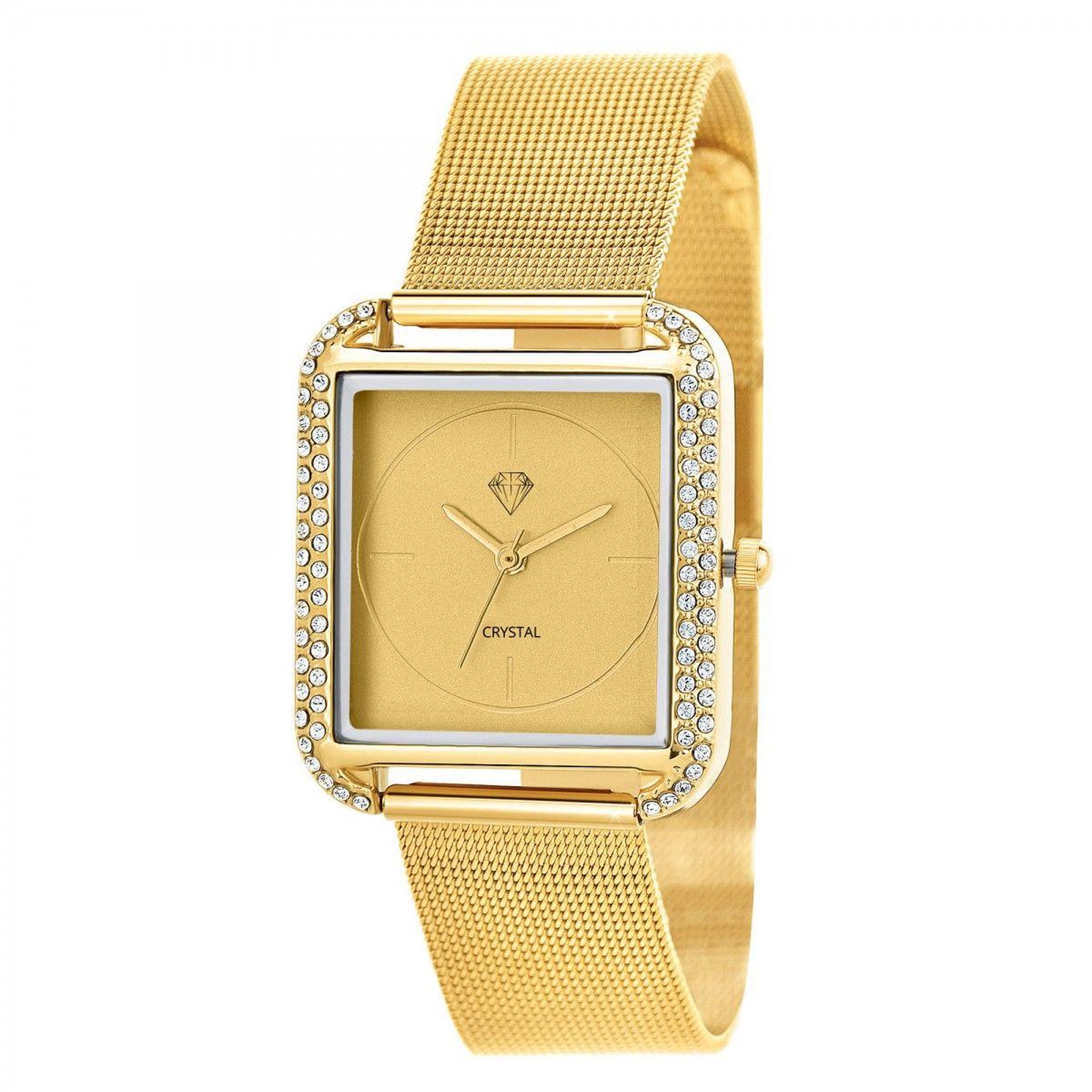 Voir la diapositive 1 : SC CRYSTAL Montre Marwa SC Crystal ornée de 72 Cristaux scintillants