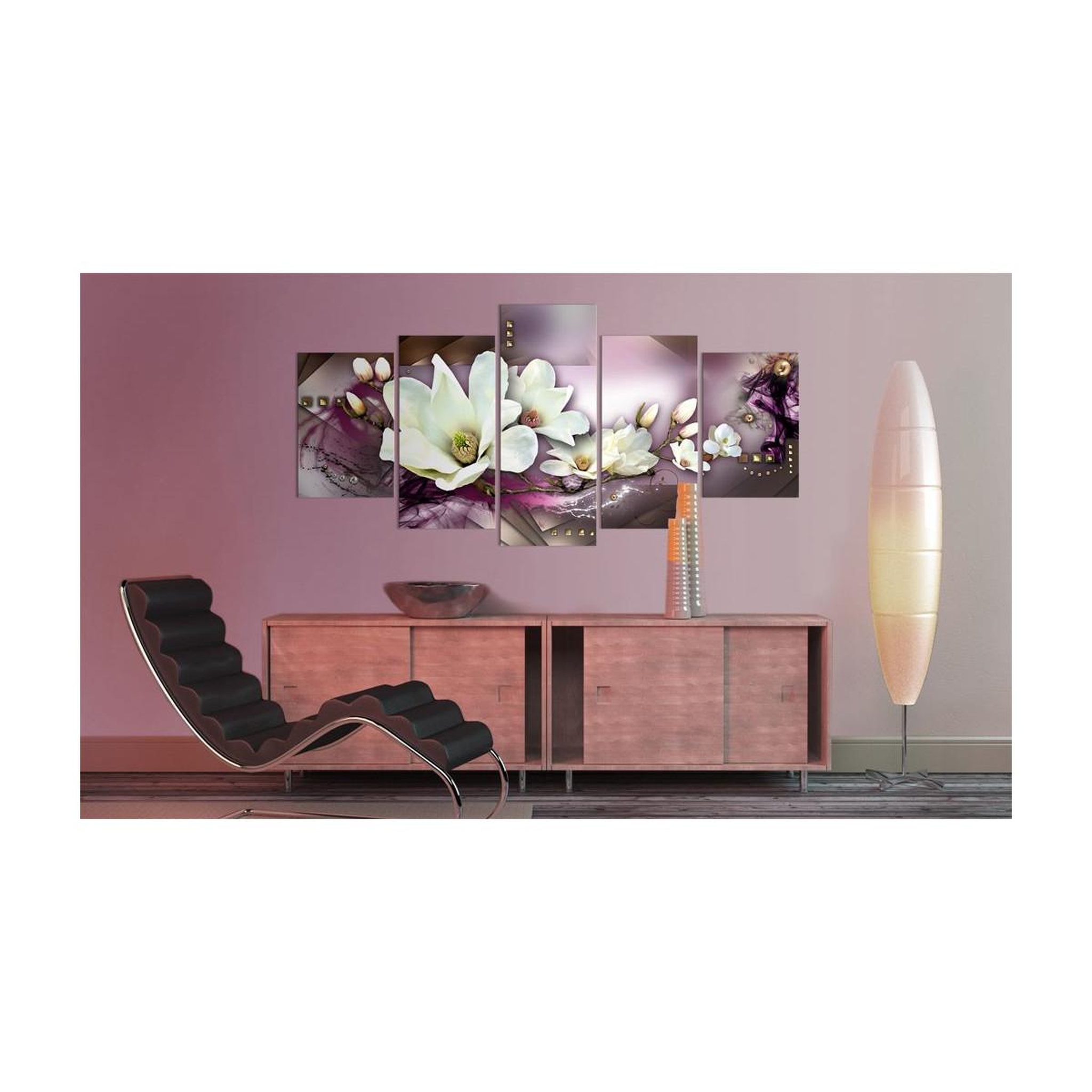 Voir la diapositive 2 : Paris Prix Tableau Imprimé  Abstraction Attirant avec Orchidée