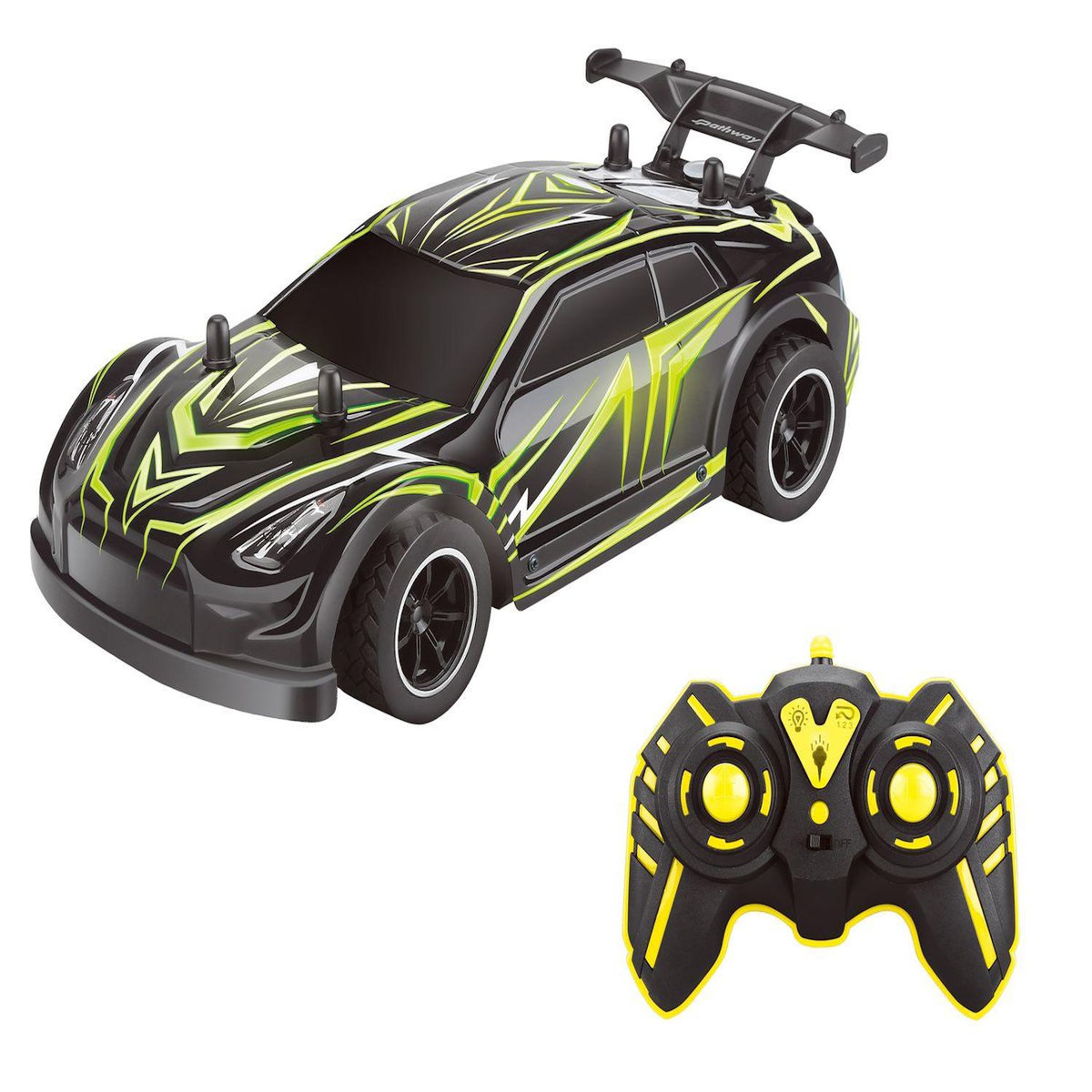 One Two Fun Véhicule radiocommandé Storm électrique jaune