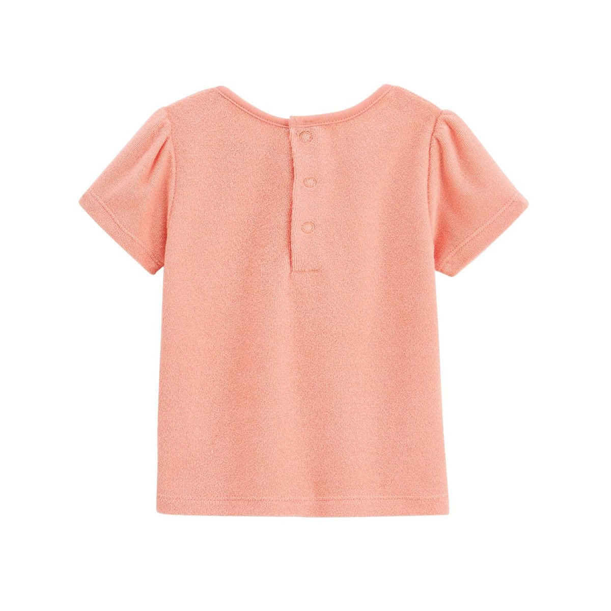 Petit Béguin Ensemble enfant t-shirt et short en éponge Honfleur