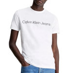 CALVIN KLEIN JEANS T Shirt  Homme Calvin Klein JeansCore Institutional. Coloris disponibles : Blanc