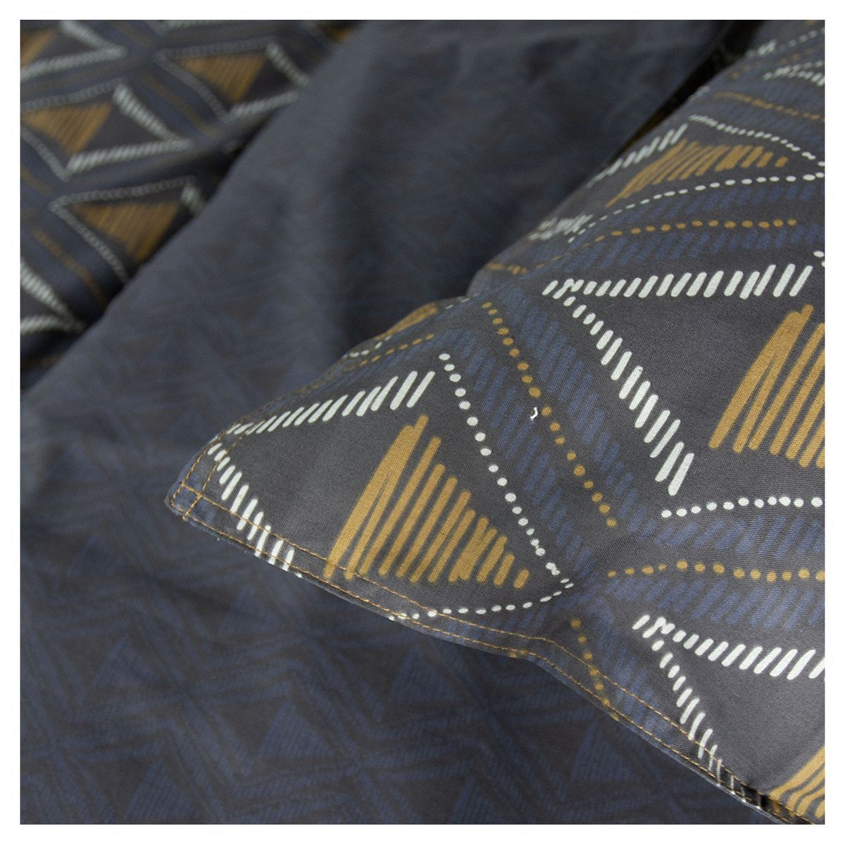 TODAY Parure housse de couette fantaisie en coton 57 fils NAIROBI