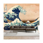 Paris Prix Papier Peint  Hokusai : the Great Wave off Kanagawa Reproduction. Coloris disponibles : Multicolore