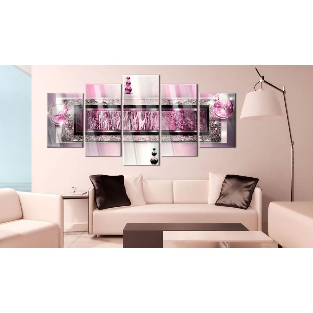 Paris Prix Tableau sur Verre Acrylique  Cyclamen Dream