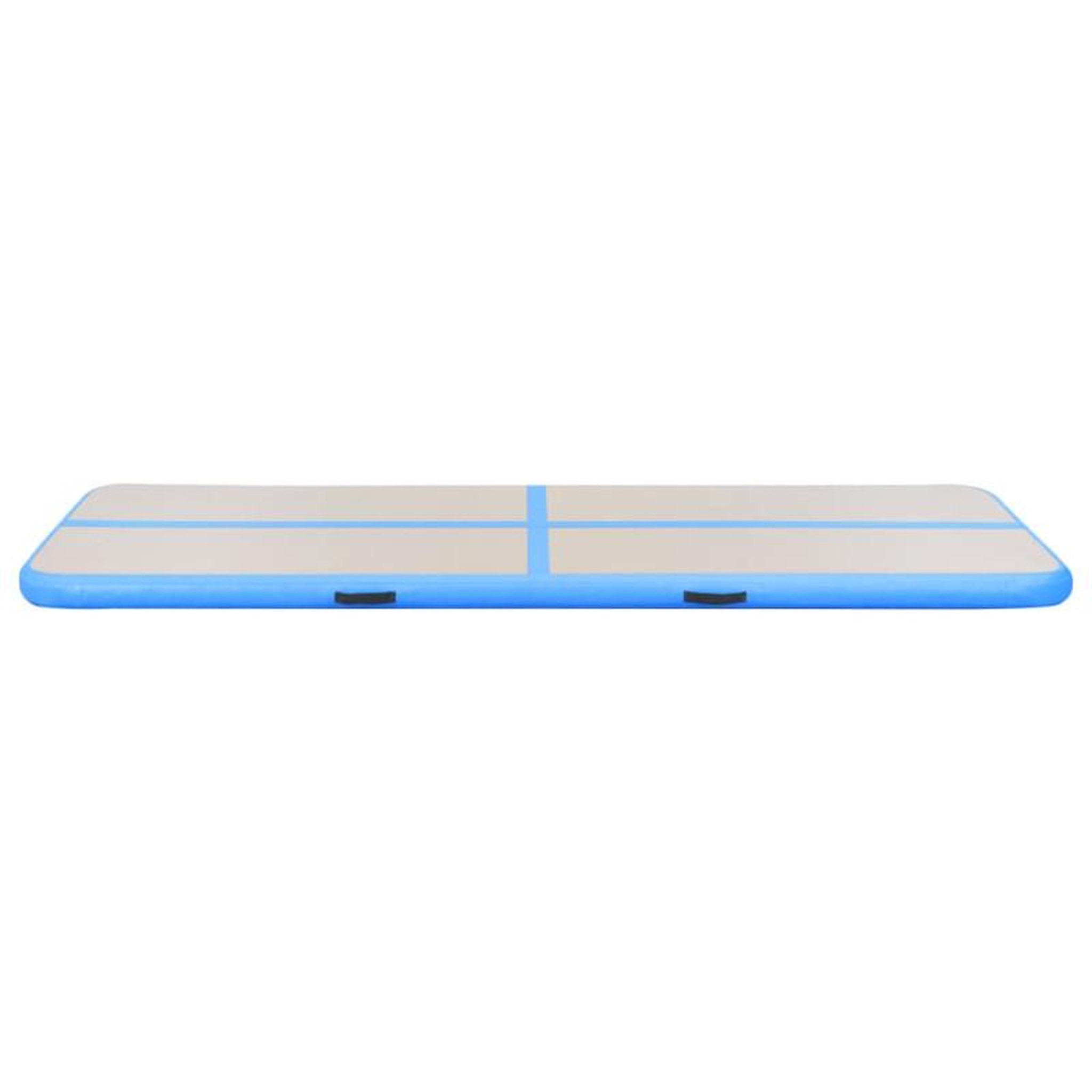 Voir la diapositive 6 : VIDAXL Tapis gonflable de gymnastique avec pompe 400x100x10cm PVC Bleu