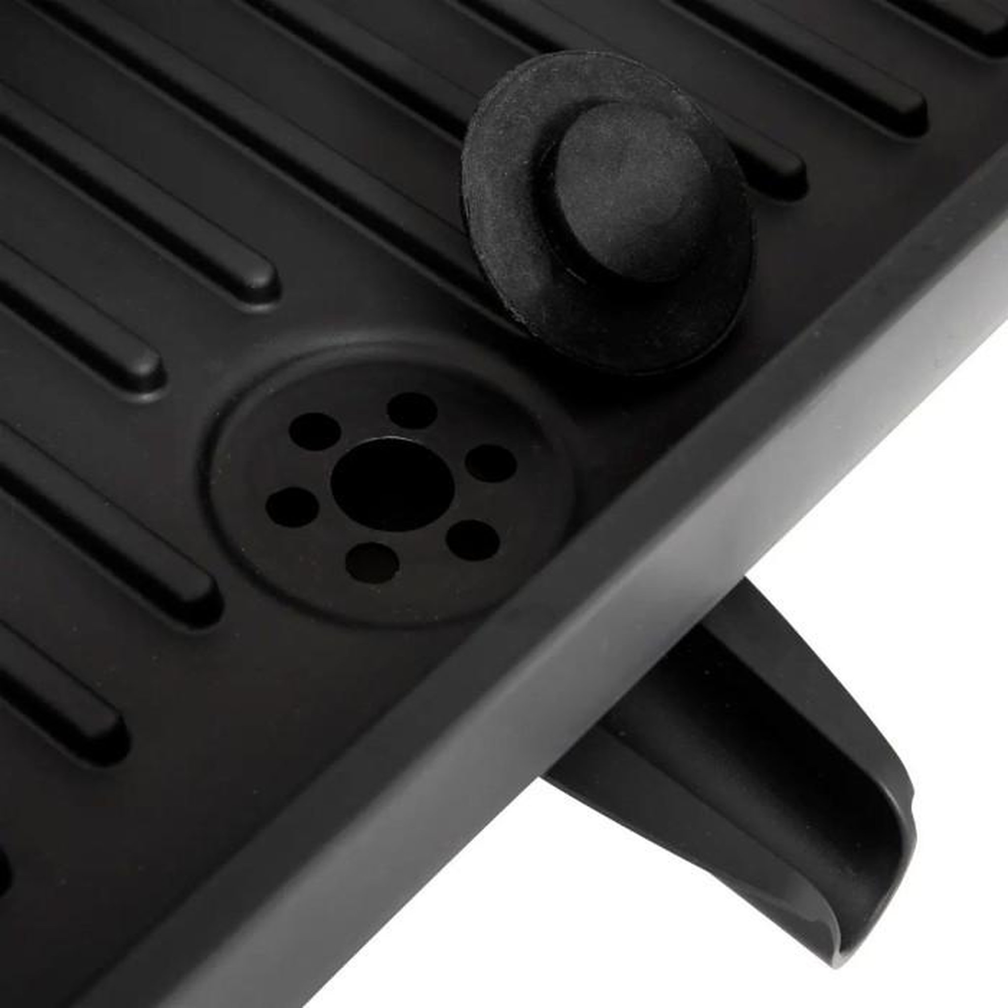 Voir la diapositive 6 : FIVE Égouttoir à Vaisselle Extensible  Black Edition  55cm Noir
