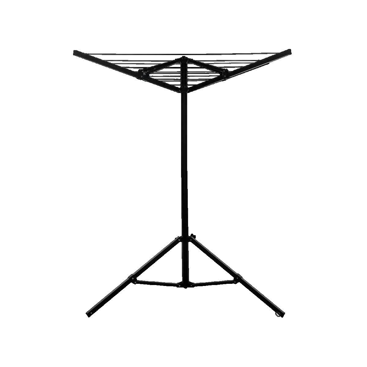 Travellife Séchoir à linge Travellife en aluminium noir mat