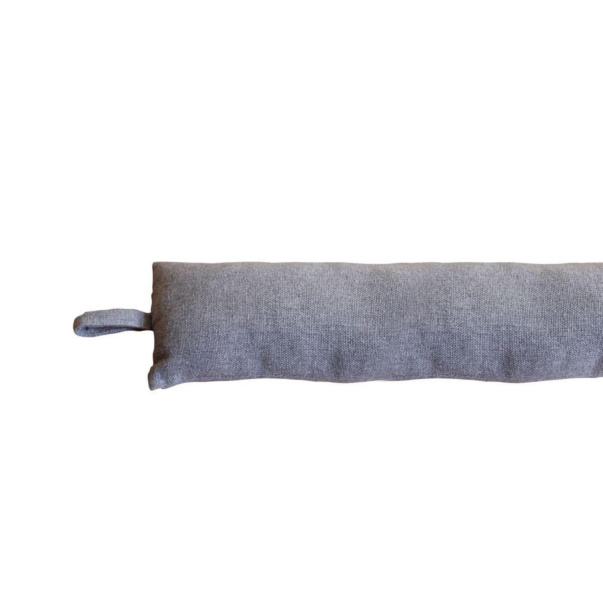 Voir la diapositive 2 : ENJOY HOME Boudin bas de porte en coton  dune  80cm gris clair