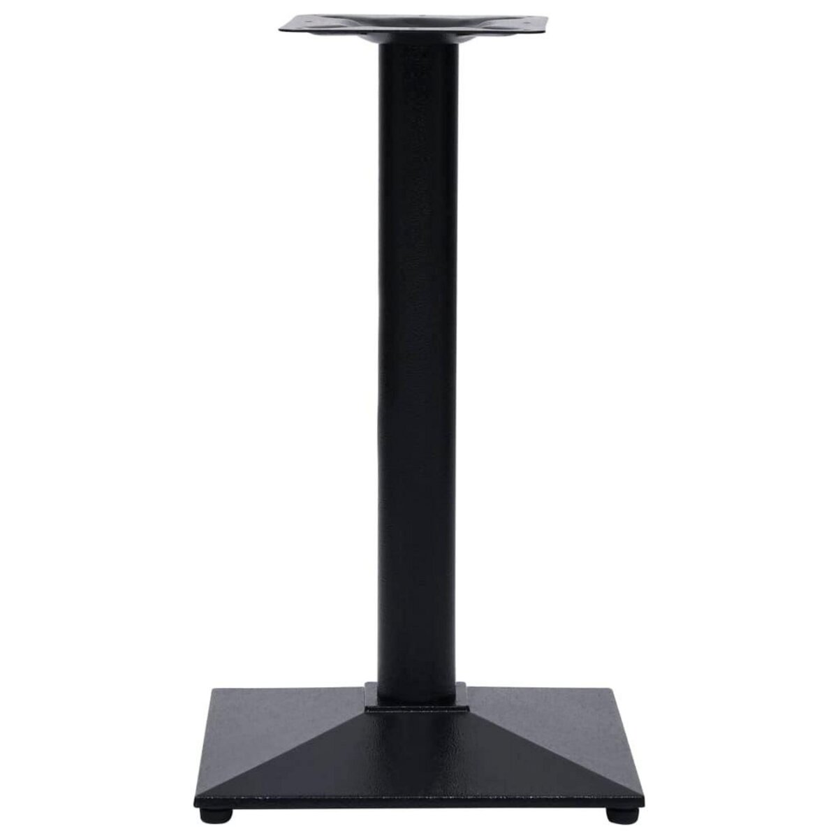 VIDAXL Pied de table de bistro noir 41x41x72 cm fonte