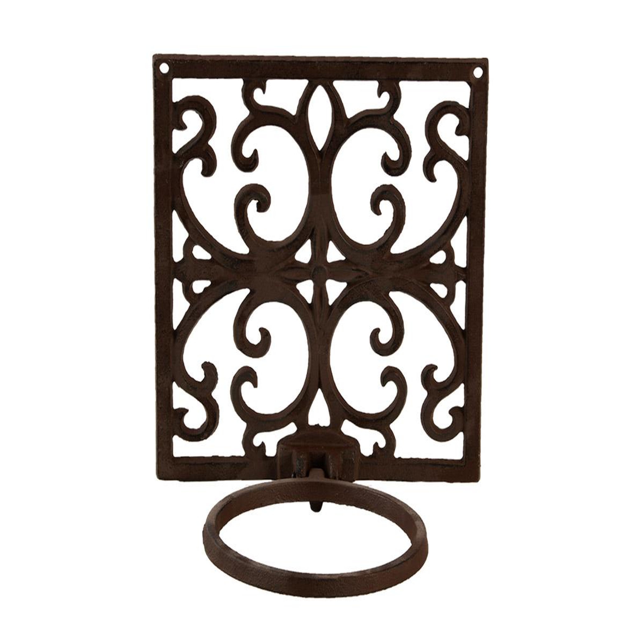 ESSCHERT DESIGN Porte-pot en fonte classique - 19,8 x 16,5 x 20,3 cm - esschert design