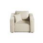 Voir la diapositive 6 : BEST MOBILIER Topaze - fauteuil - en tissu