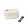 Lunch box 1,2L 2 compartiments en fibre de riz