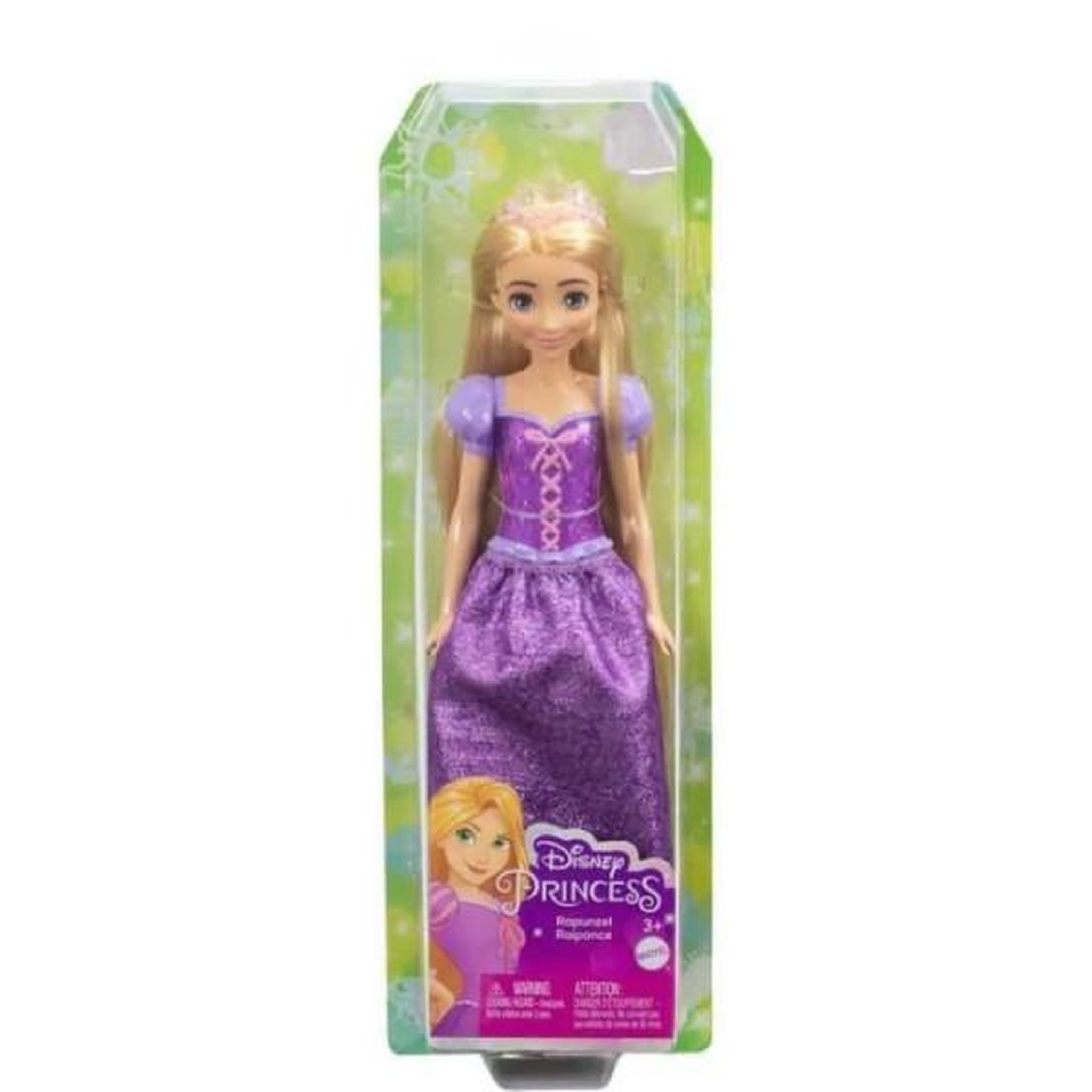 Voir la diapositive 2 : DISNEY PRINCESS Raiponce Poupée 29 cm, Mattel Poupée Disney Princesses habillage et accessoires HLW03