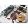 Voir la diapositive 2 : Paris Prix Tapis Animal Imitation Fourrure  Western  Marron