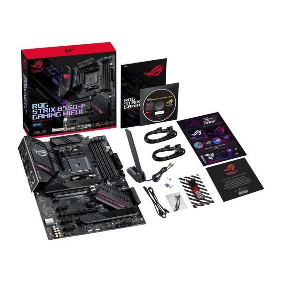 ASUS Carte Mere - ASUS - ROG STRIX B550-F GAMING(WI-FI) II - (90MB19V0-M0EAY0)