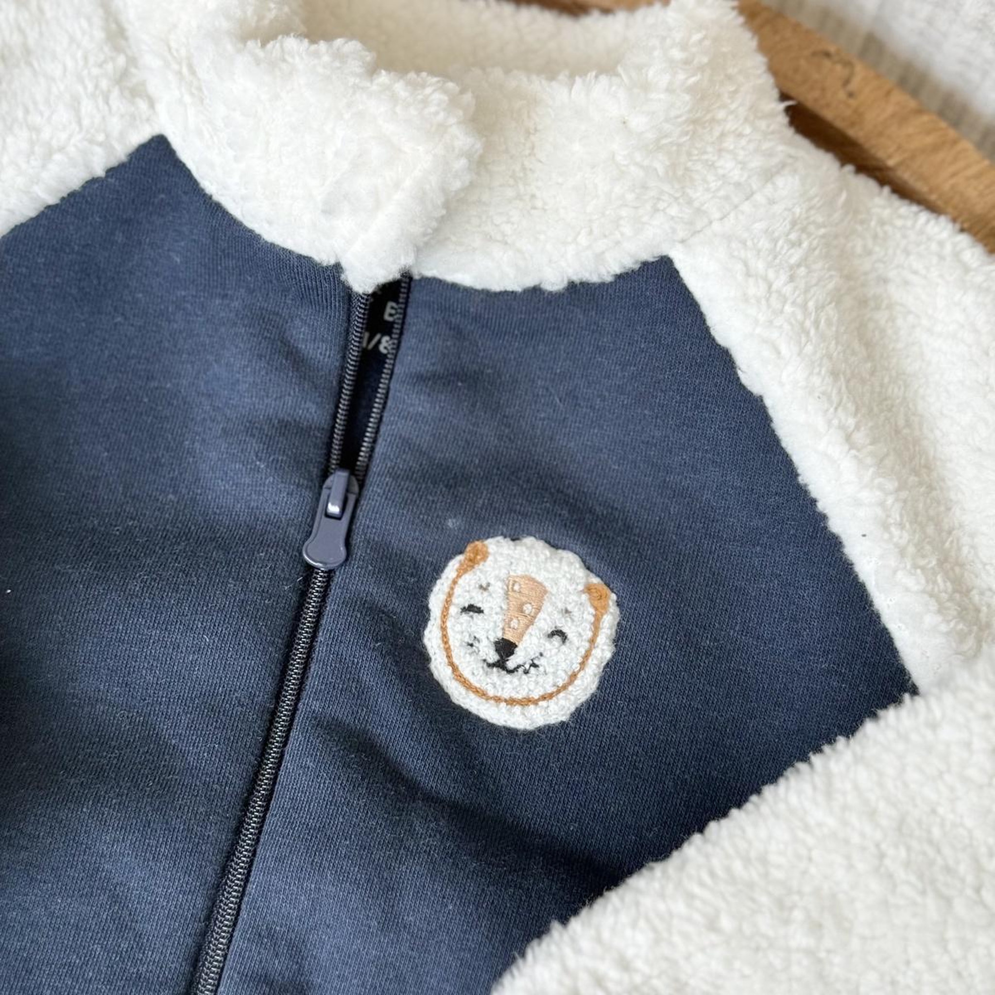 Voir la diapositive 5 : Petit Béguin Veste enfant intérieur polaire charly