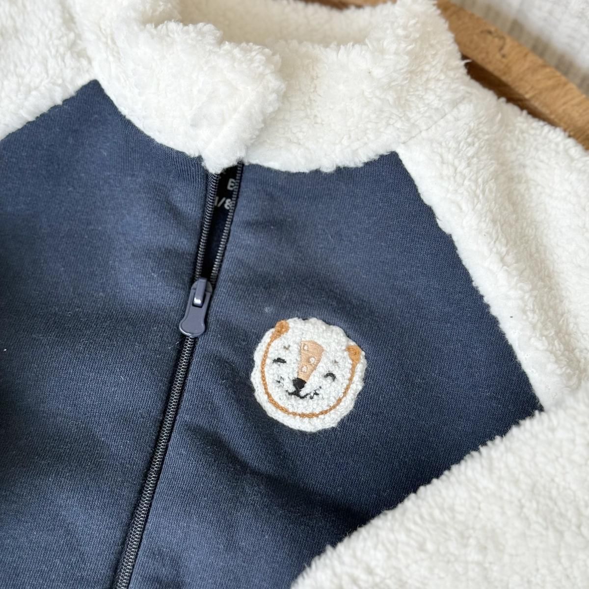 Petit Béguin Veste enfant intérieur polaire Charly