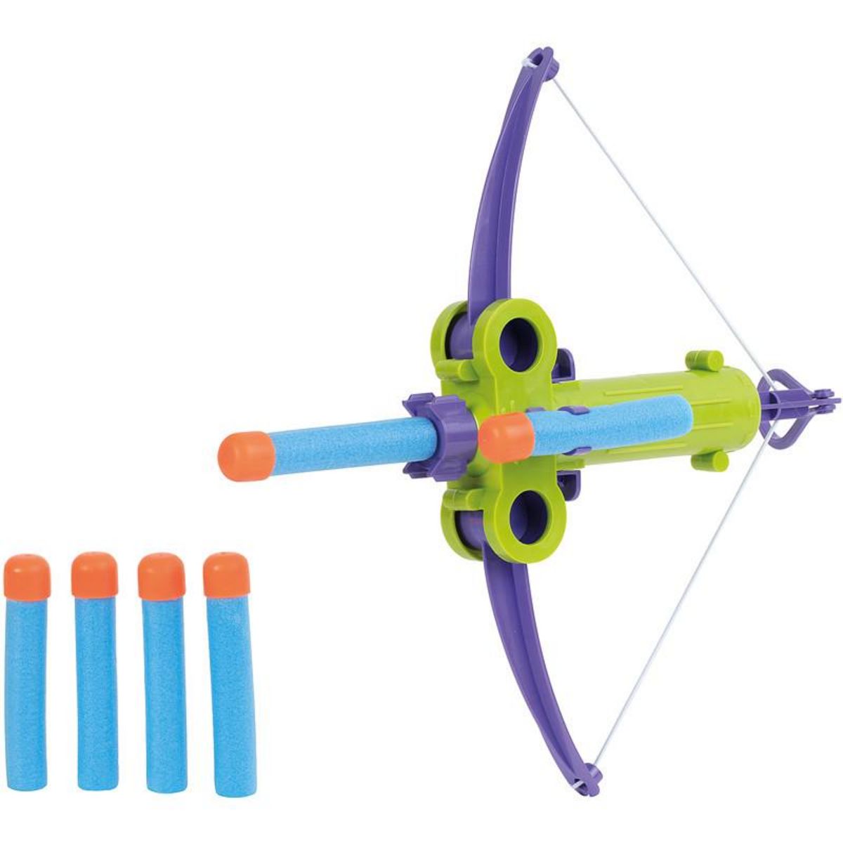 No name ARBALETE 26CM + 6 FLECHES ASSORTIMENT ABC 723337