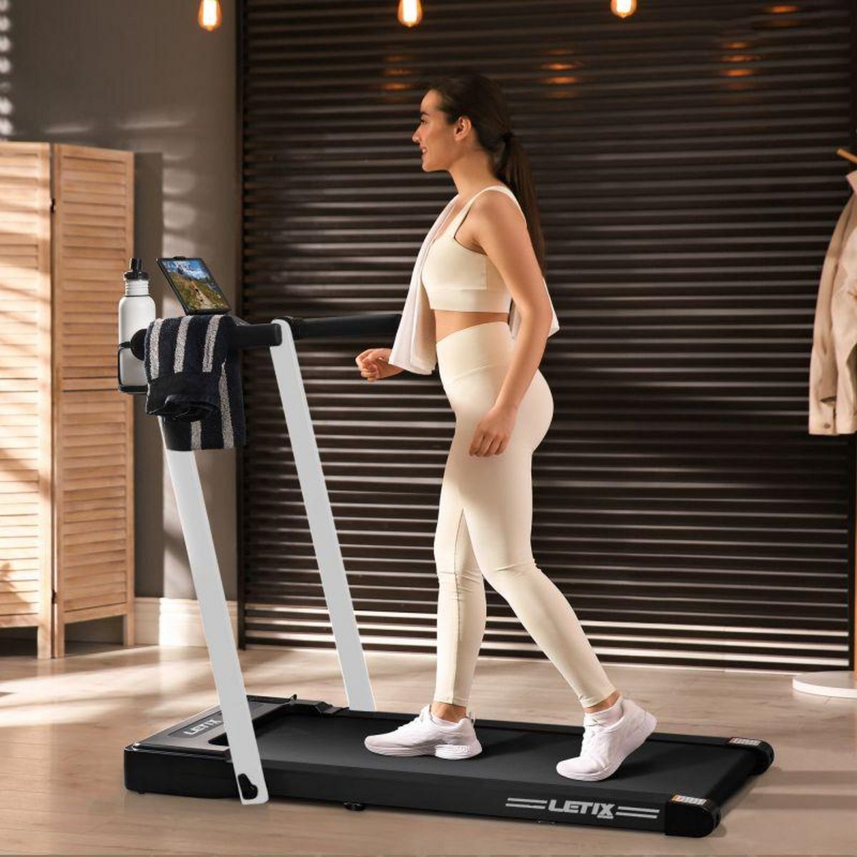 SPARRAW Tapis de course Pliable Pro - 12 KM/H- 1500W -12 programmes