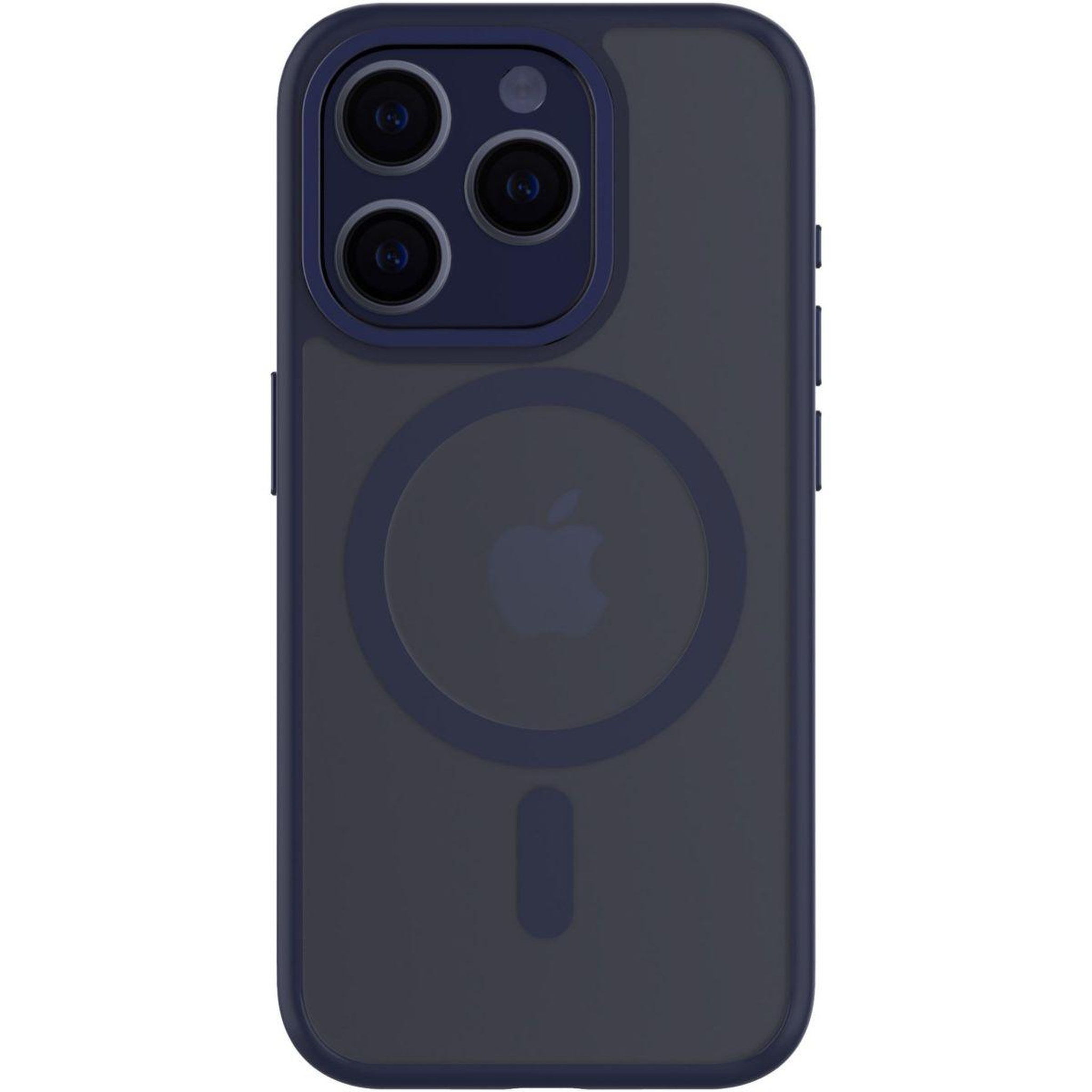 Voir la diapositive 4 : Qdos Coque Iphone 15 Pro MagSafe Hybrid SNAP Bleu
