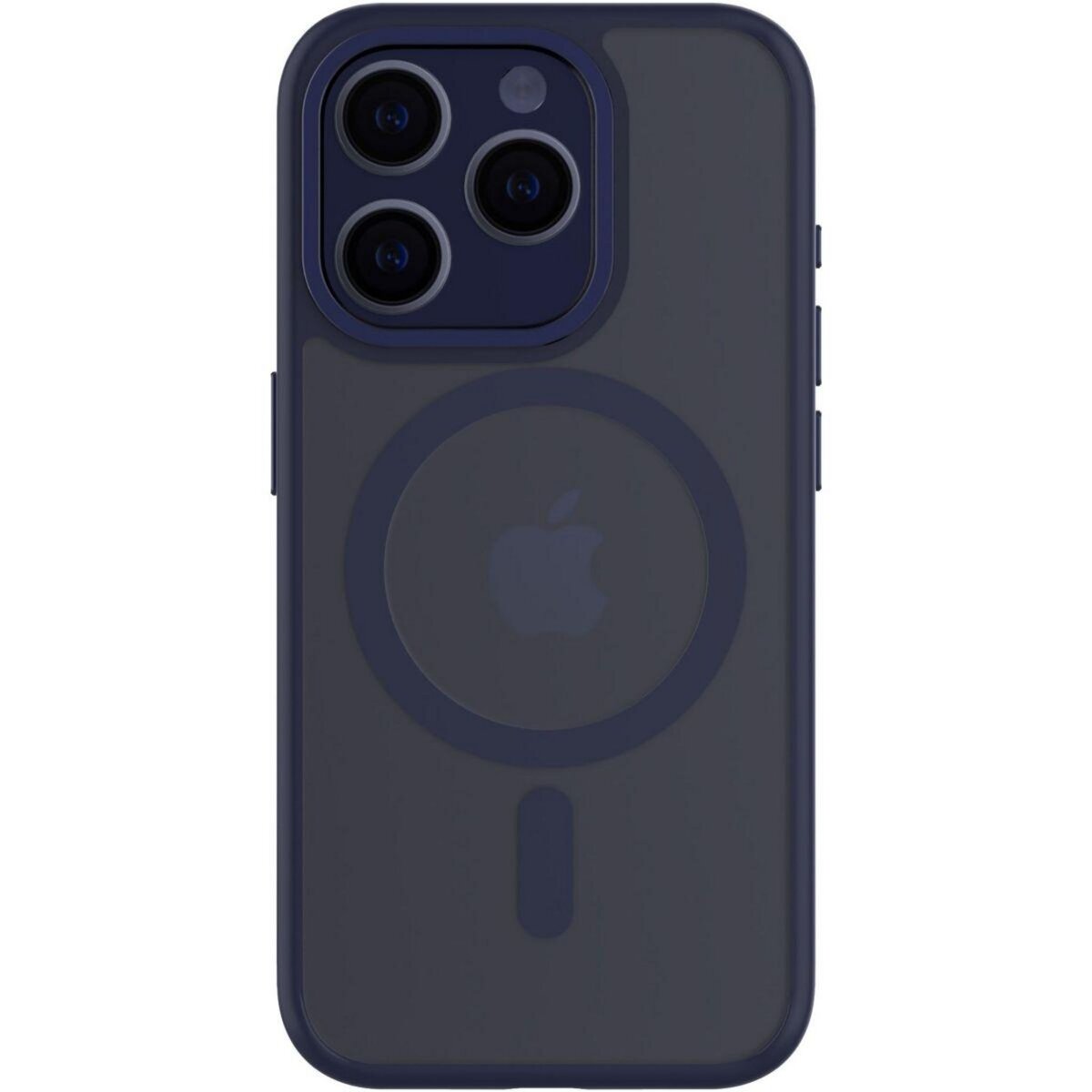Qdos Coque Iphone 15 Pro MagSafe Hybrid SNAP Bleu
