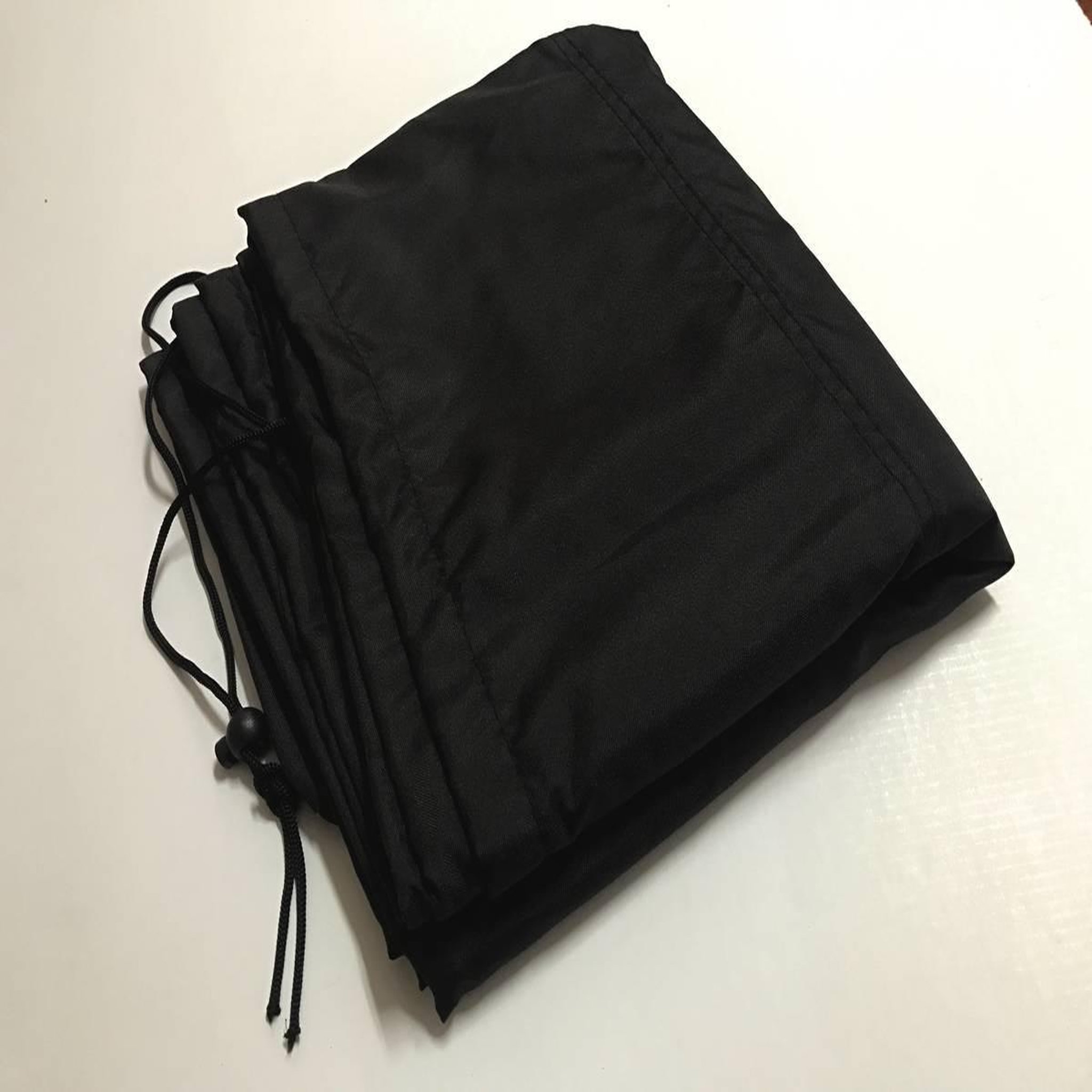 Voir la diapositive 2 : Habitat et Jardin Housse de protection pour bain de soleil - 194 x 71 x 35 cm - noir
