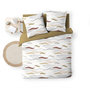 Voir la diapositive 5 : Douceur d'Intérieur Housse de couette 240x220 + 2 taies imprimées VAGUES