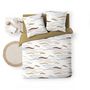 Voir la diapositive 5 : Douceur d'Intérieur Housse de couette 240x220 + 2 taies imprimées VAGUES