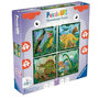 Voir la diapositive 2 : RAVENSBURGER Puzzle Ravensburger éducatif Les dinosaures multicolore