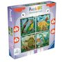 Voir la diapositive 2 : RAVENSBURGER Puzzle Ravensburger éducatif Les dinosaures multicolore