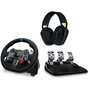 Voir la diapositive 1 : Logitech Volant + Pédalier Volant G29 + Casque G435 Noir