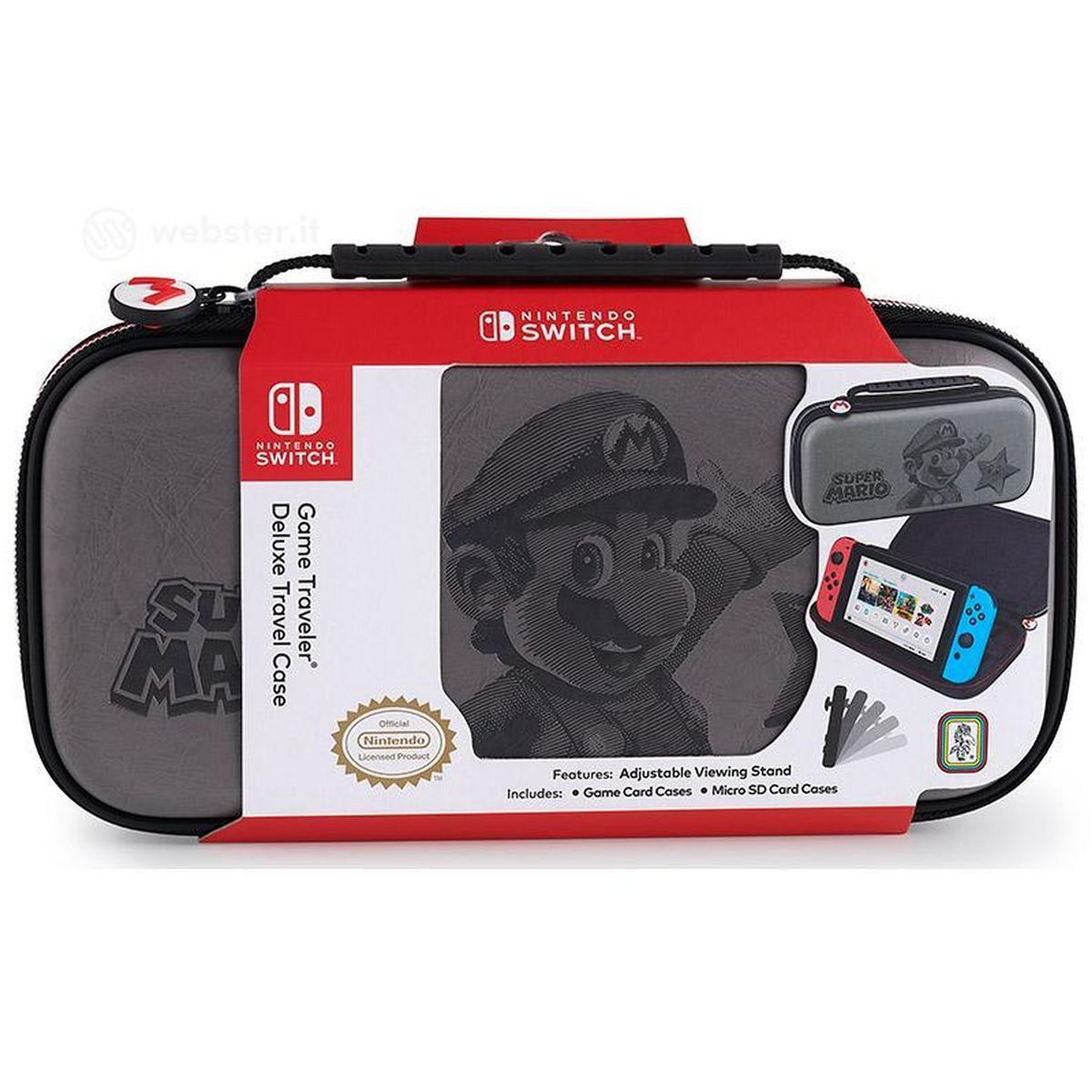Pochette officielle Super Mario Nintendo Switch