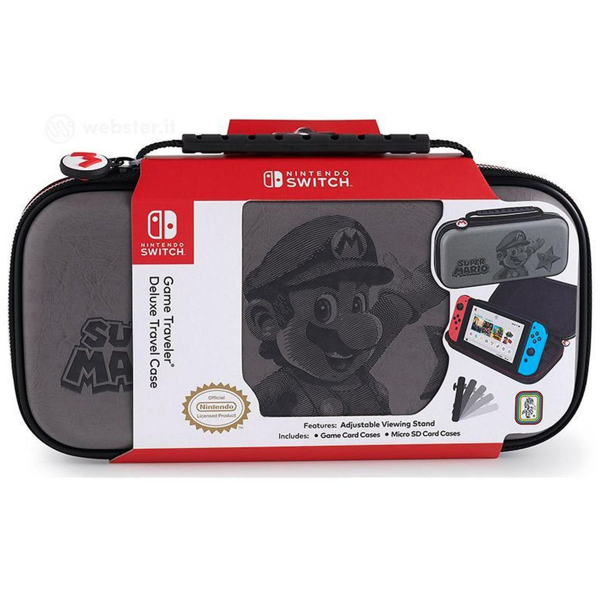 Pochette officielle Super Mario Nintendo Switch