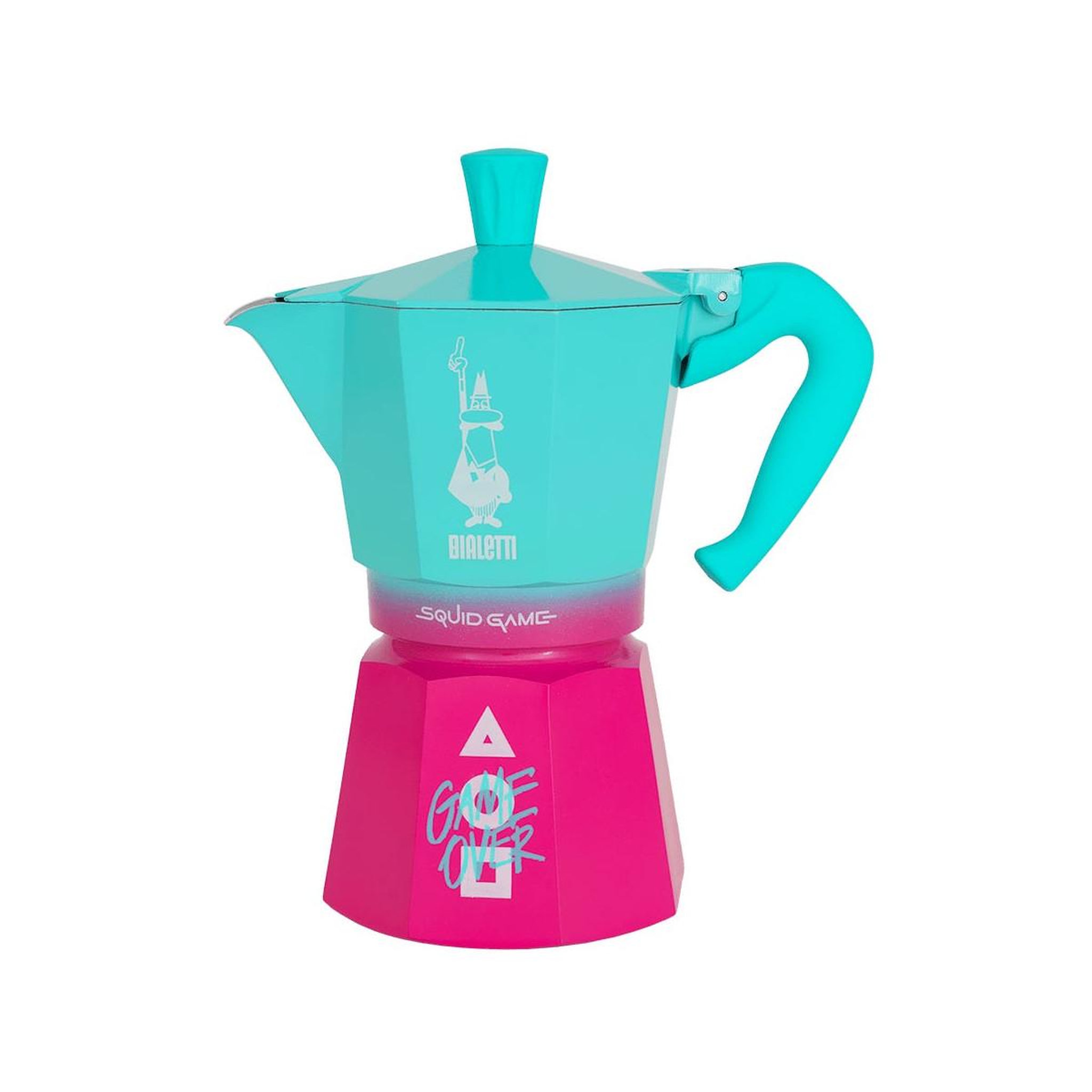 Voir la diapositive 3 : BIALETTI Cafetière Bialetti Moka Express Squid Game