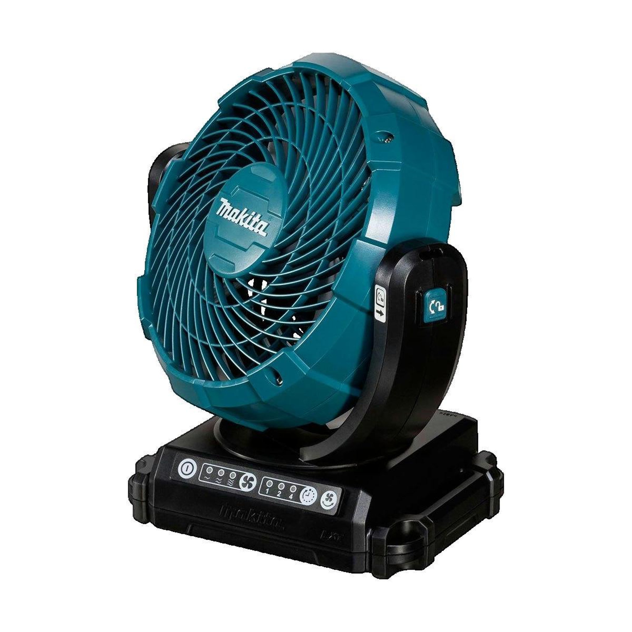 Voir la diapositive 2 : MAKITA Ventilateur portable Makita DCF102Z bleu et noir