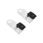 Fackelmann Ensemble de 2 Mandolines de cuisine manuelle double lame avec protège main Fackelmann Basic