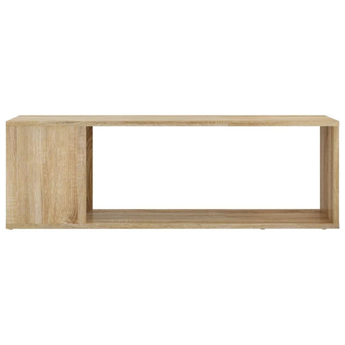 VIDAXL Meuble TV Chene sonoma 100x24x32 cm Bois d'ingenierie
