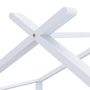 Voir la diapositive 5 : VIDAXL Cadre de lit d'enfant Blanc Bois de pin massif 80x160 cm