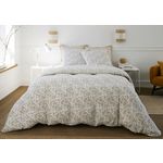 BATON ROUGE Parure housse de couette 100% gaze de coton imprimé loucile. Coloris disponibles : Multicolore