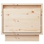 Voir la diapositive 4 : VIDAXL Table de chevet 35x34x32 cm Bois de pin solide