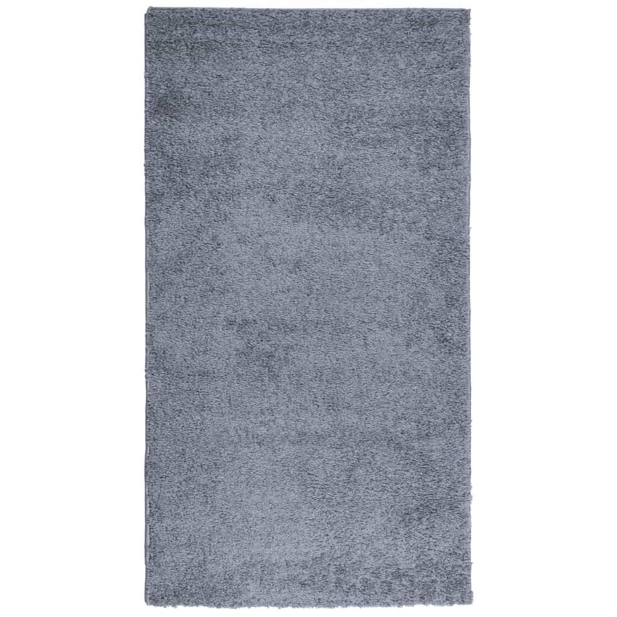 VIDAXL Tapis shaggy PAMPLONA poils longs moderne bleu 60x110 cm