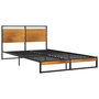 Voir la diapositive 2 : VIDAXL Cadre de lit sans matelas metal 120x200 cm