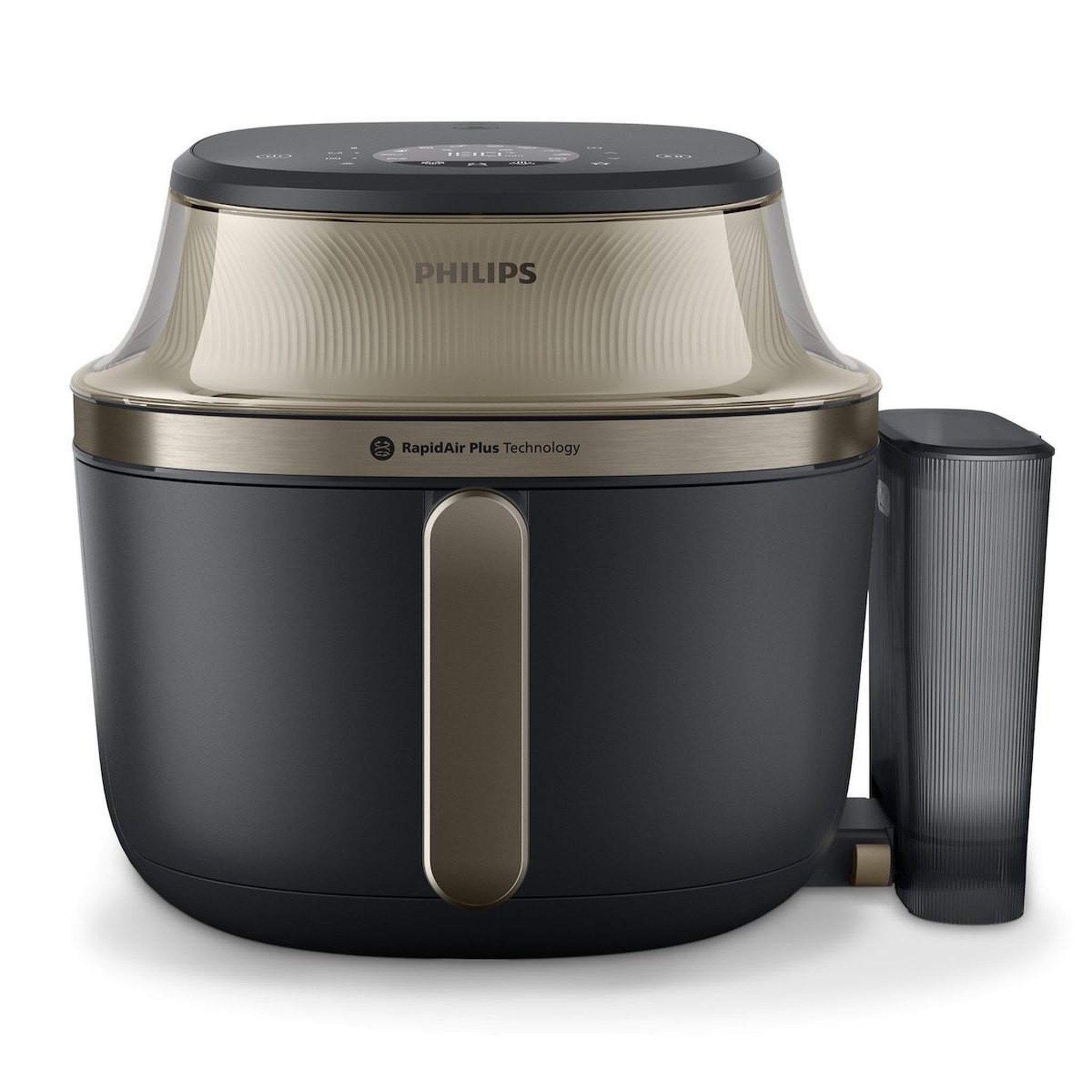 Philips Philips Airfryer Série 5000 avec fonction vapeur NA543/00 7,2 L 2000 W 12 programmes Noir/Champagne