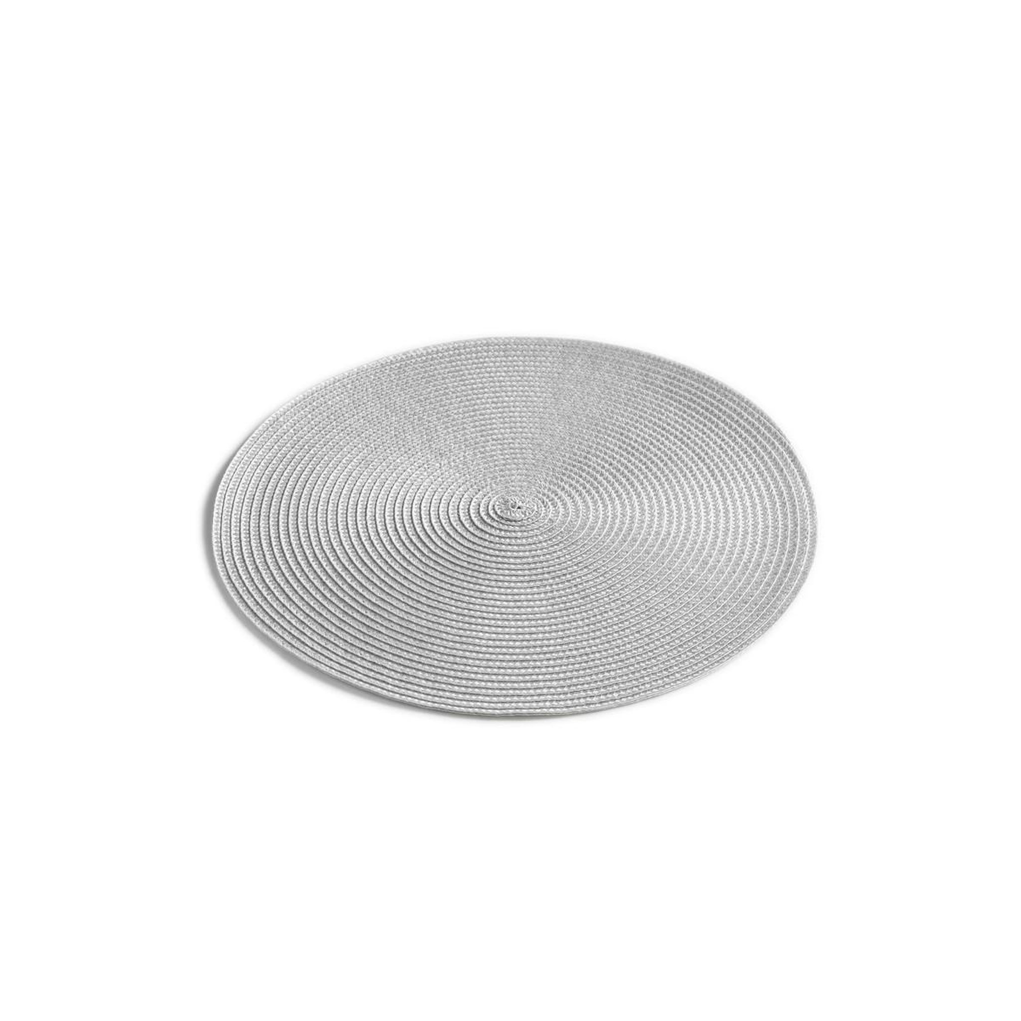 Douceur d'Intérieur Set de table uni  zebulon  35cm gris
