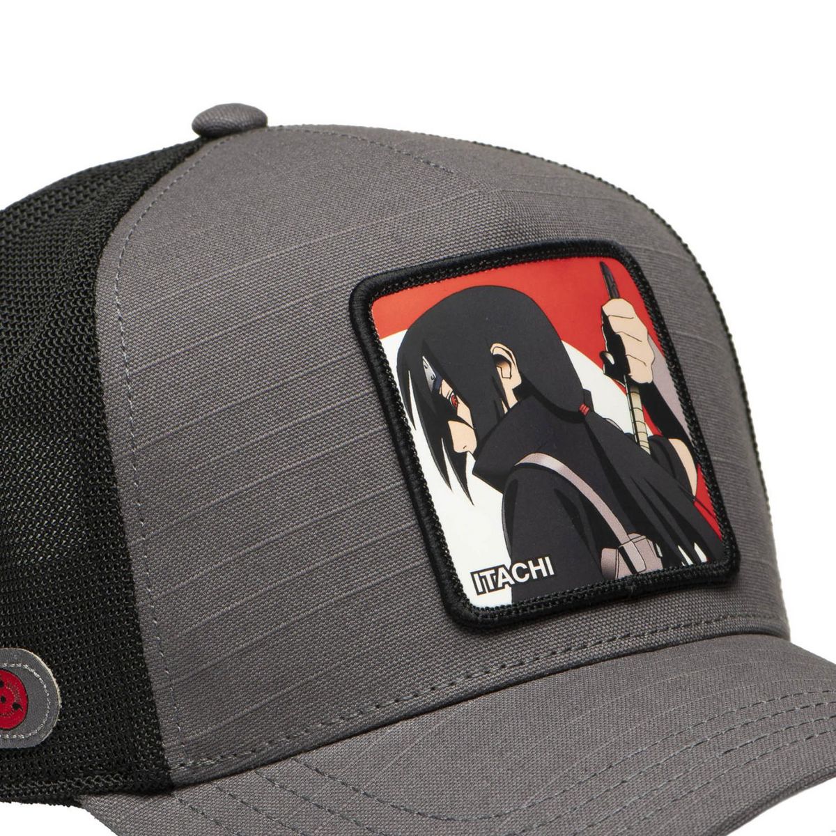 CAPSLAB Casquette trucker premium filet effet bambou Naruto Shippuden Night