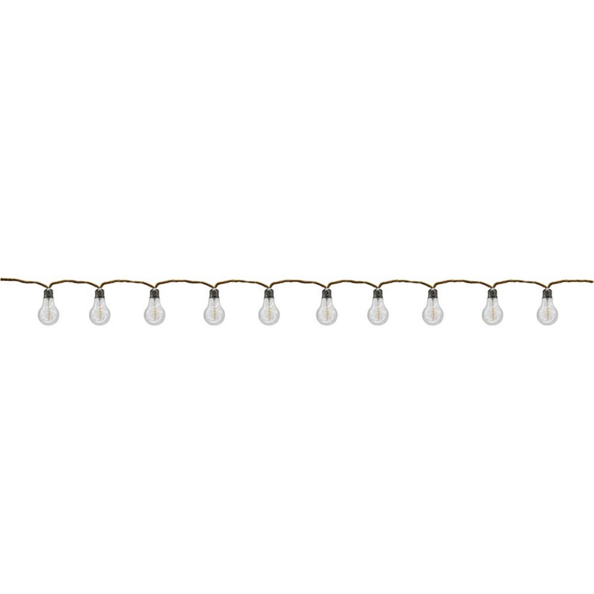 Lumisky Guirlande lumineuse FANTASY CORD Beige Corde 7.5M 10 Ampoules