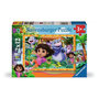 Voir la diapositive 1 : RAVENSBURGER Puzzle 2 x 12 Dora Nous Pouvons y arriver