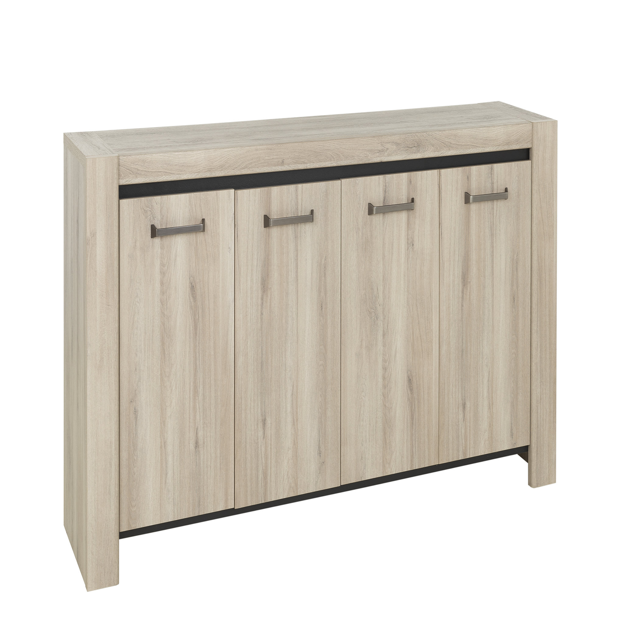 Voir la diapositive 4 : Buffet 4 portes  L200XH87XP49cm ROBIN